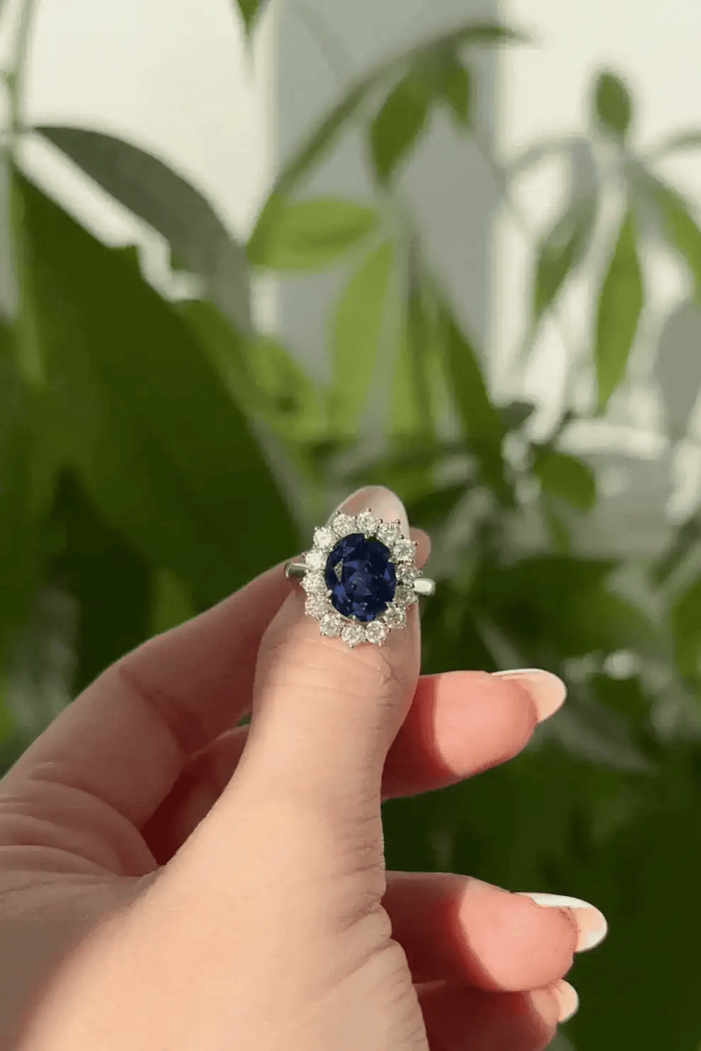 "Diana" Sapphire Ring