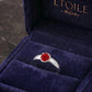 Bezel Ruby Ring by Étoile™