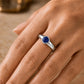 Bezel Sapphire Ring by Étoile™