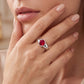 Bezel Ruby Ring by Étoile™