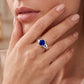 Bezel Sapphire Ring by Étoile™