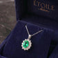 Green Sapphire Pendant