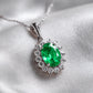 Green Sapphire Pendant