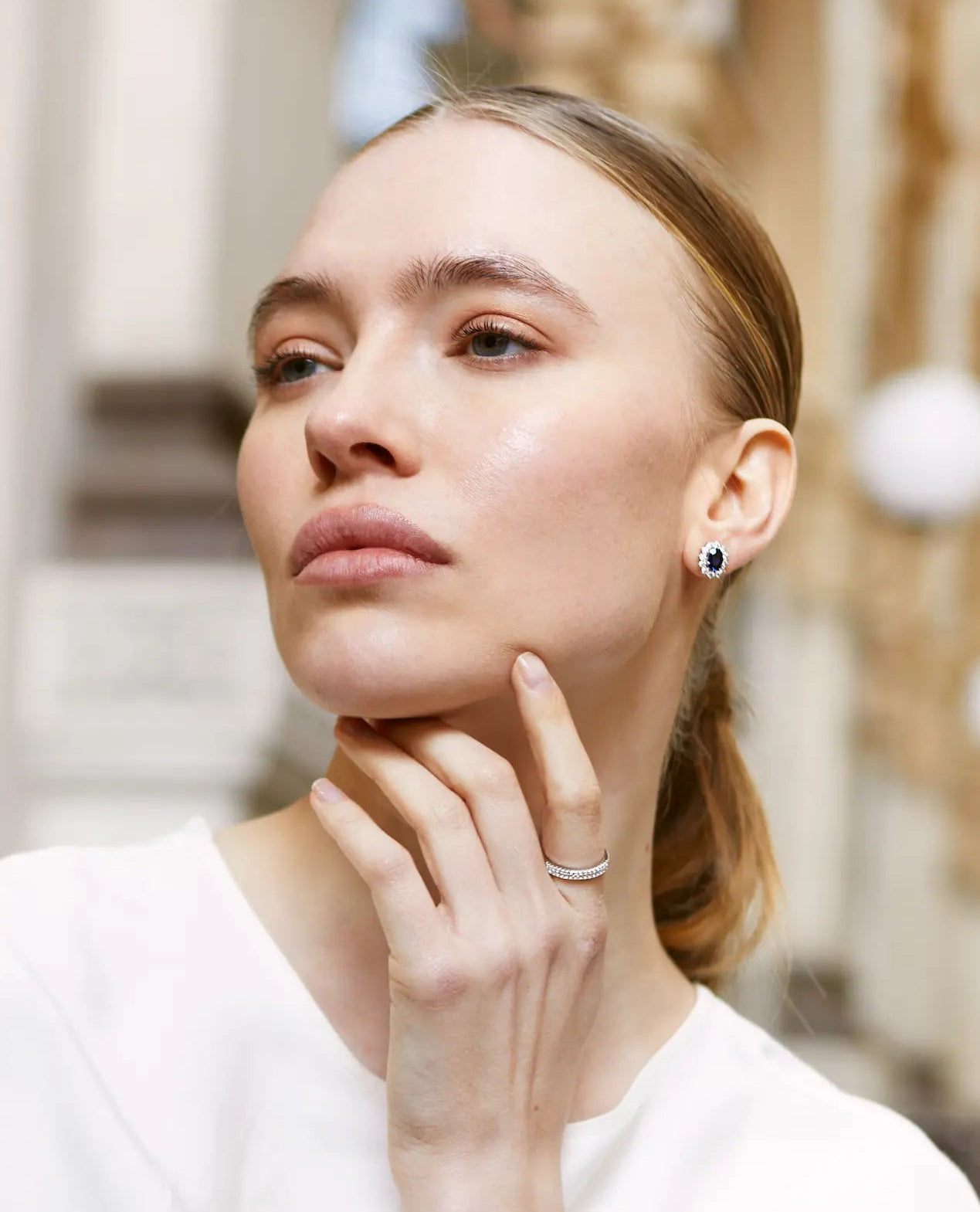 Diana Sapphire Earrings