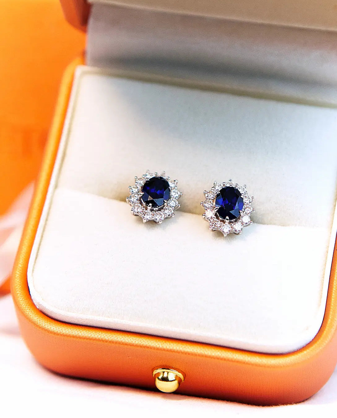 Diana Sapphire Earrings