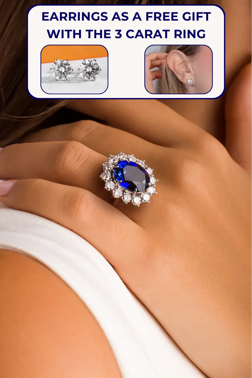 "Diana" Sapphire Ring
