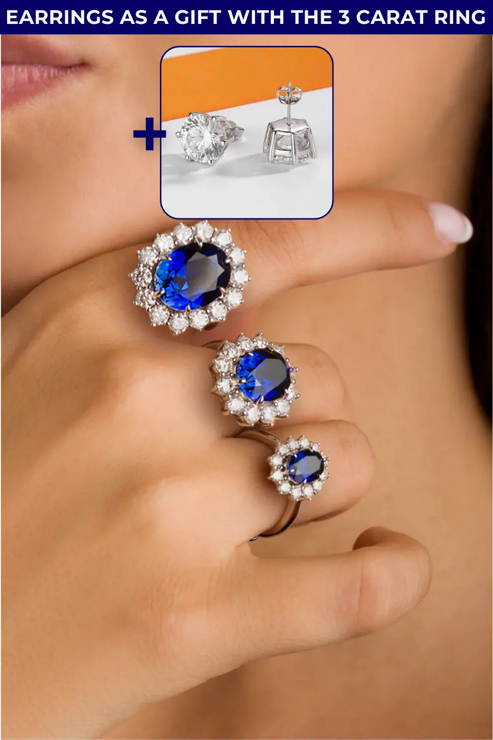 "Diana" Sapphire Ring