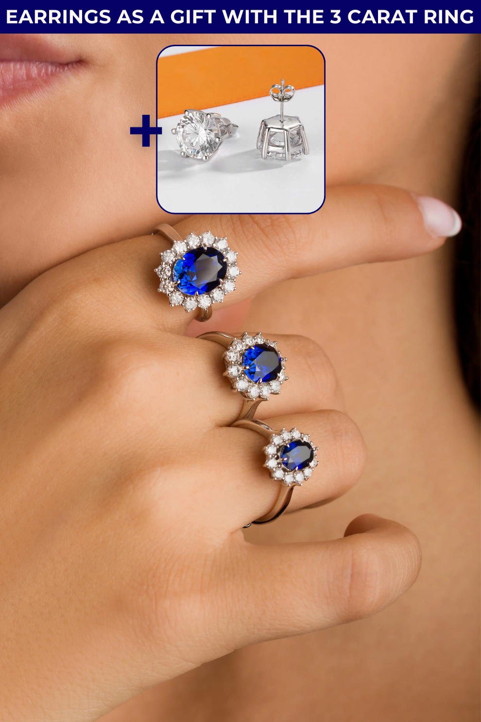 "Diana" Sapphire Ring