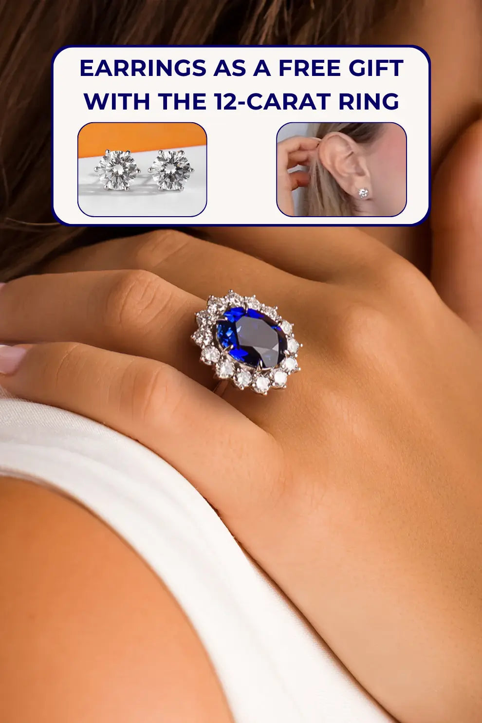 "Diana" Sapphire Ring