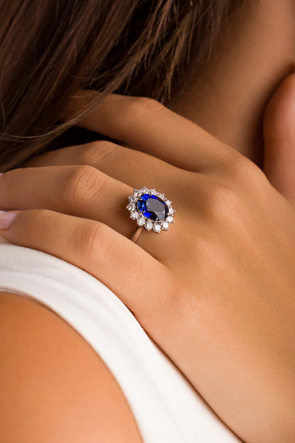 "Diana" Sapphire Ring