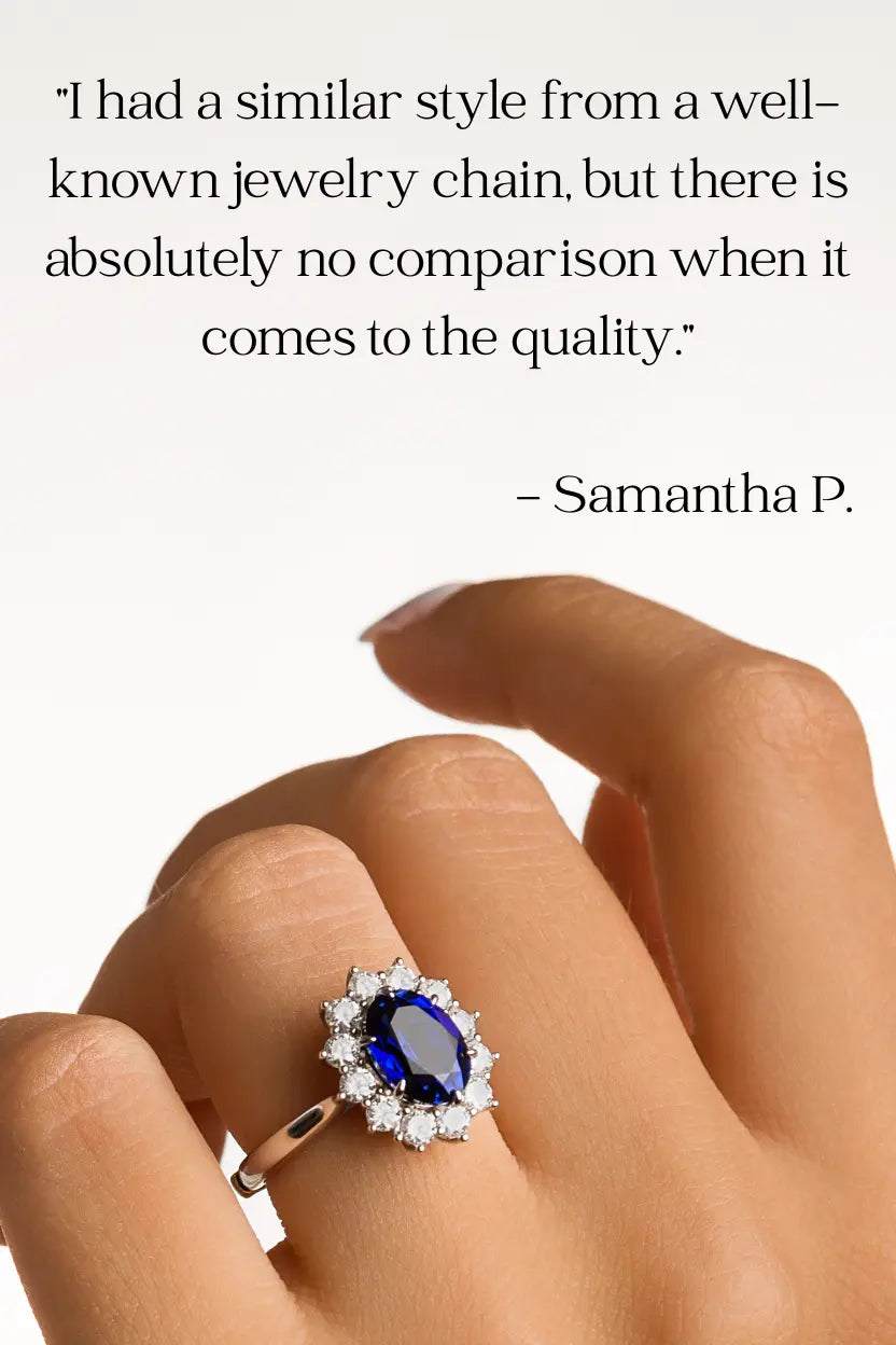 "Diana" Sapphire Ring