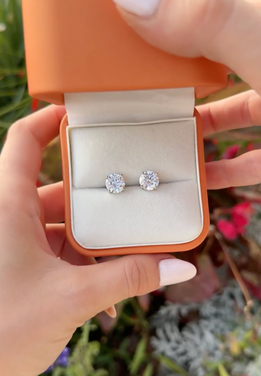 Moissanite Earrings
