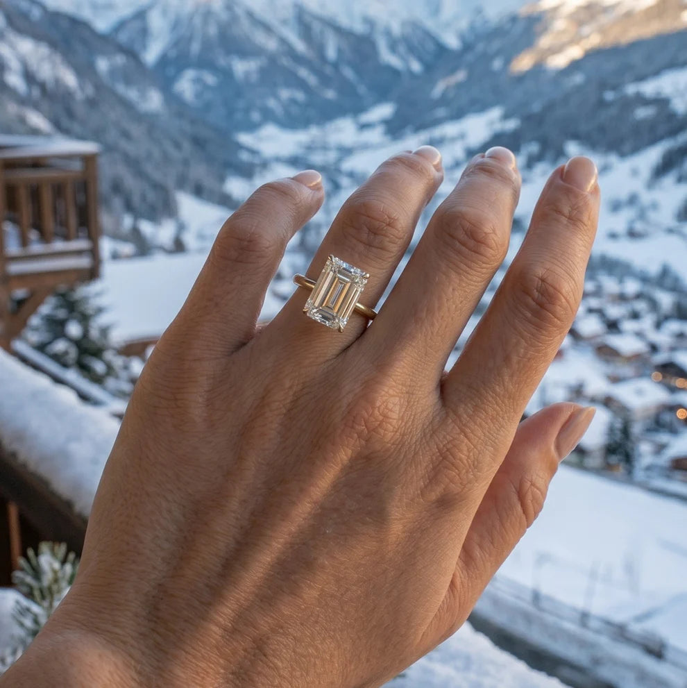 Étoile Baguette Ring