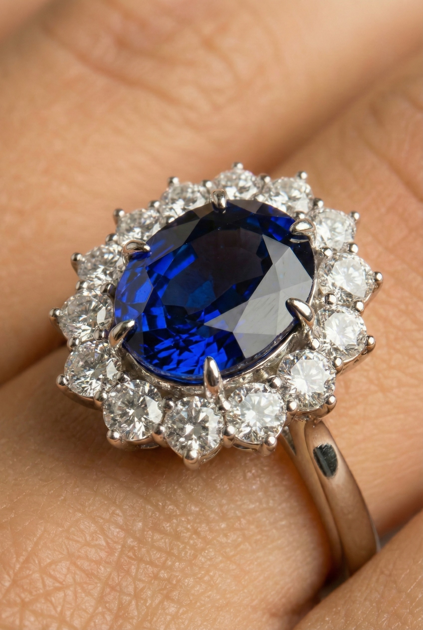 "Diana" Sapphire Ring
