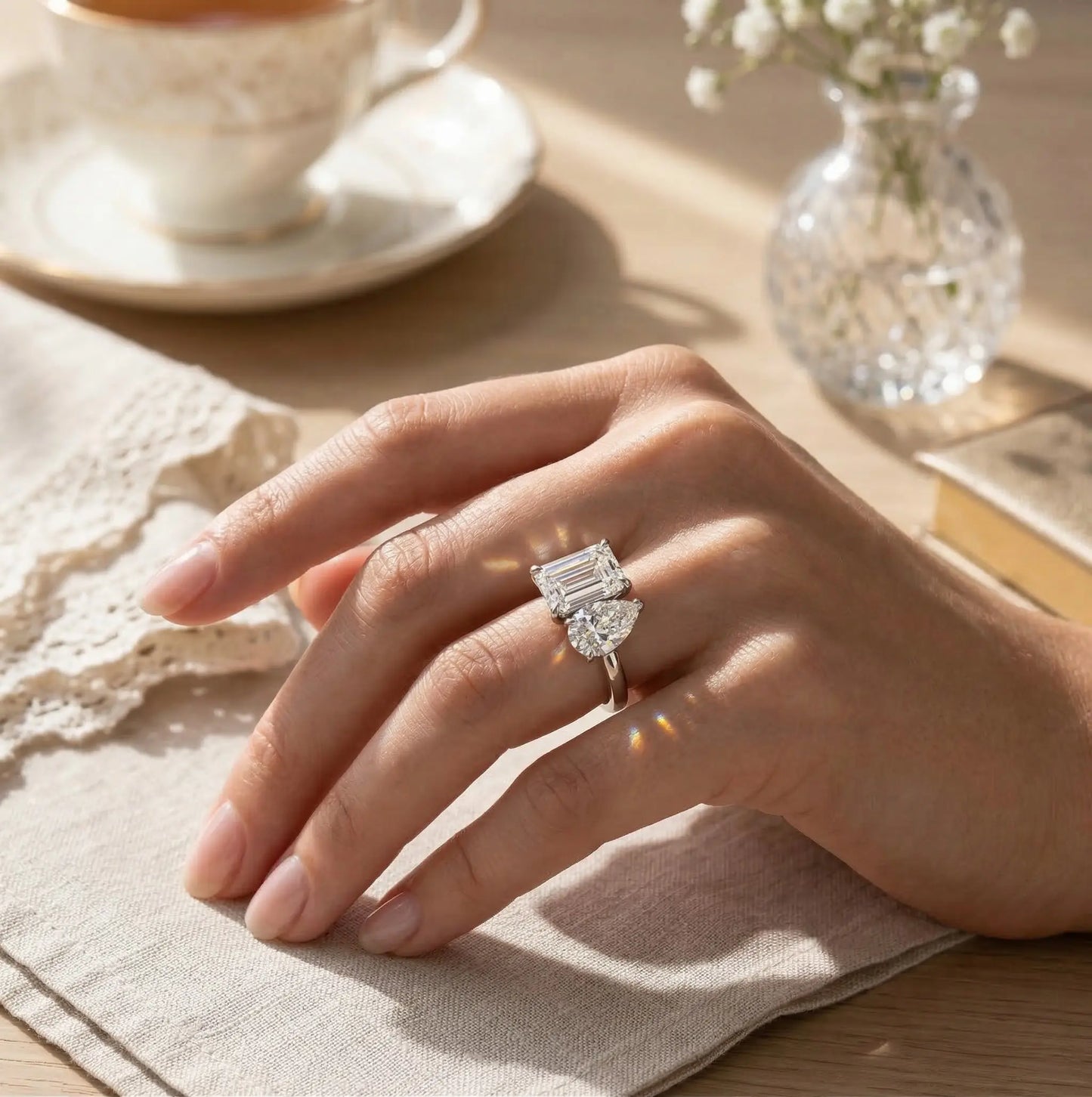Étoile™ Toi et Moi Ring