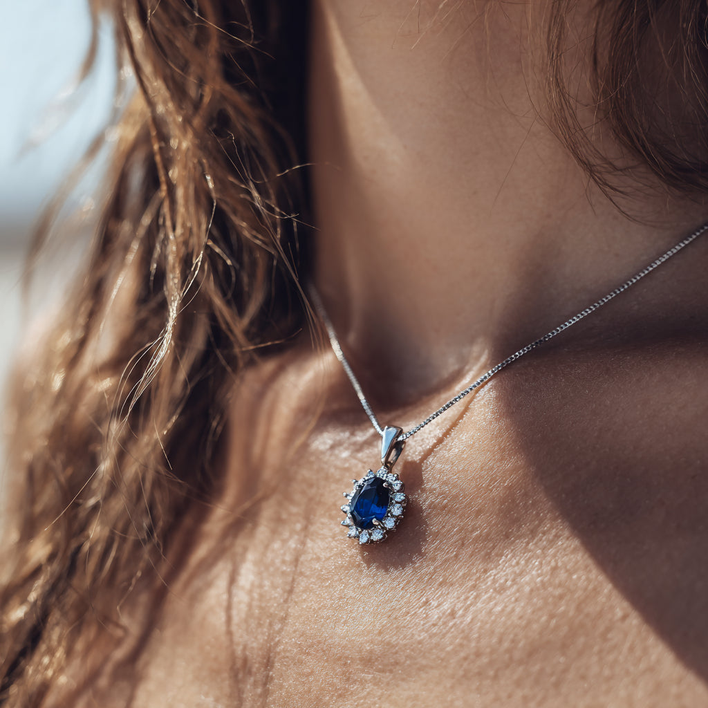 Sapphire Pendant